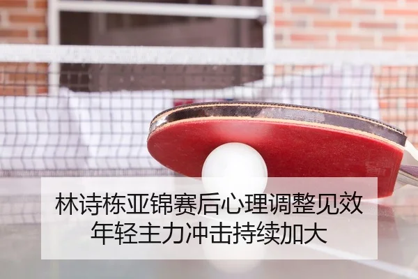 林诗栋亚锦赛后心理调整见效 年轻主力冲击持续加大